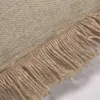Almohadón Delcie de algodón beige con flecos de yute de 45 x 45 cm en Beige - Textiles, Uruguay | Kavehome, vista 2 de 3