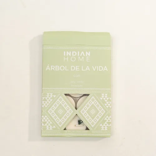 Vela Tealight Boho X 12un. - Estampado 5 en Multicolor - Velas y Portavelas, Uruguay | Indian