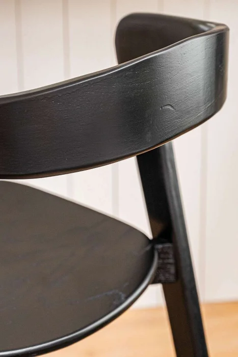 SILLA DE BAR BONHAM - NEGRA en Negro - Sillas, Uruguay | La Iberica, vista 13