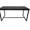 Mesa BLACK Rectangular 1.60 m en Mesa BLACK Rectangular 1.60 m - Mesas de comedor, Uruguay | Finkel, vista 4 de 4