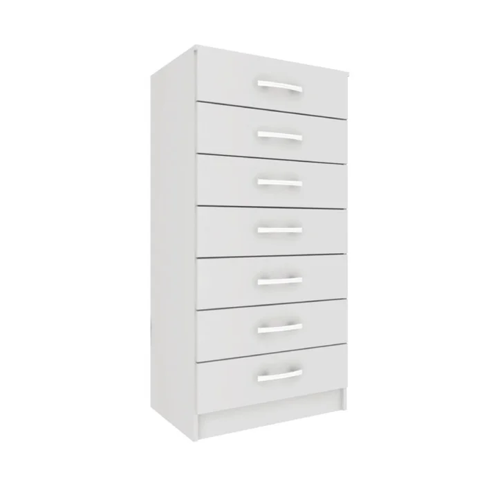 Comodas Cajoneras 7 Cajones Dormitorio Demolición 071 en Blanco - Cómodas, Uruguay | Soy Hogar
