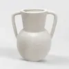 FLORERO CERAMICA 14x11x15CM ANFORA BLANCO en Blanco - Jarrones, Uruguay | Koz, vista 3 de 3