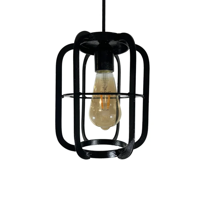 Lámpara Colgante Handmade Reja Negro en Negro - Lámparas colgantes, Uruguay | Serlux