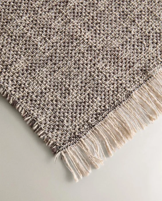 MANTA FLECOS - Textiles, Uruguay | Zara Home, vista 3