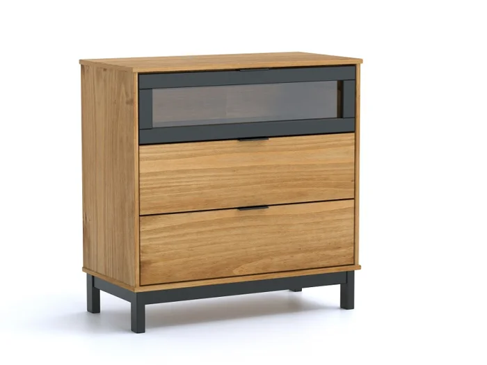Comoda Linea Denise en Amarillo - Cómodas, Uruguay | La Cueva Muebles, vista 2