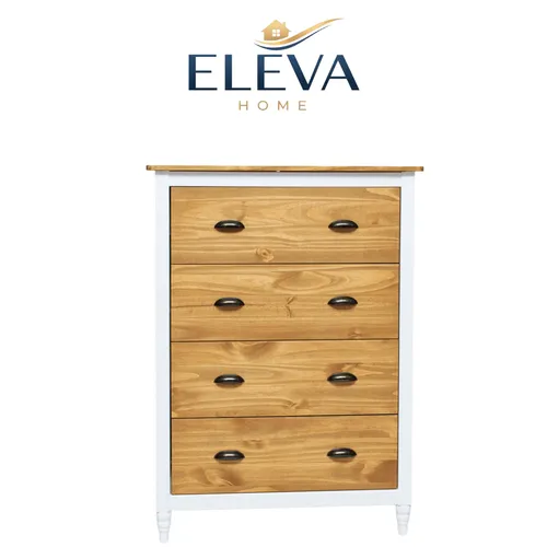 Comoda Cajonera Iryna Vintage Madera Gris - Cómodas, Uruguay | Nario Hogar