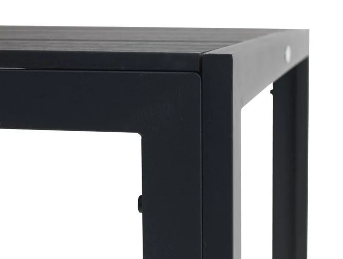 Mesa de jardín MADERUP A90xL205 negro en Negro - Muebles para el exterior, Uruguay | JYSK, vista 2