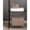CESTO PLASTICO RECTANGULAR 30.5x18.5x12CM WARM GRAY COZA en Gris - Canastos, Uruguay | Decohogar, vista 2 de 2