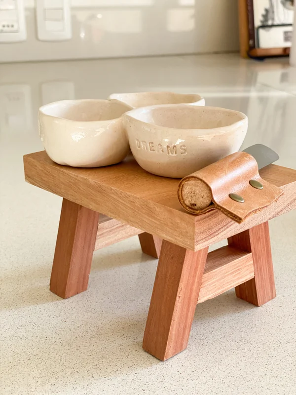 Banquito 4p de 15 cm en Madera natural - Decoración, Uruguay | Dreams On Time, vista 18