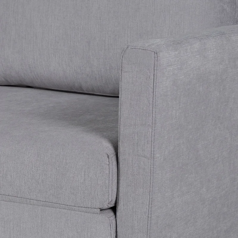 Sofá Cama Niki - Tela Microfibra - 10286 (Gris) en Gris - Sillones y sofás, Uruguay | Nyr, vista 4