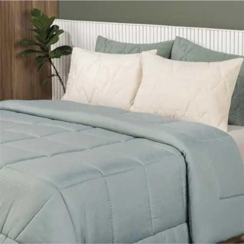Acolchado Full - Toque pluma Eden 2,10m x 2,40m - Textiles, Uruguay | Decohogar