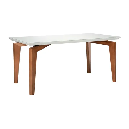 MESA COMEDOR ARIZONA MADERA/VIDRIO 160X90X76H - Mesas de comedor, Uruguay | Vinibel