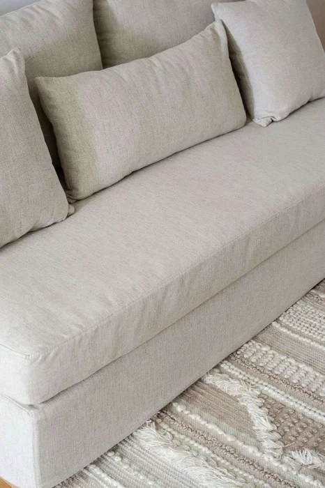 SILLON MANUELA - LINO BELGA ANTIMANCHAS en Beige - Sillones y sofás, Uruguay | La Iberica, vista 9
