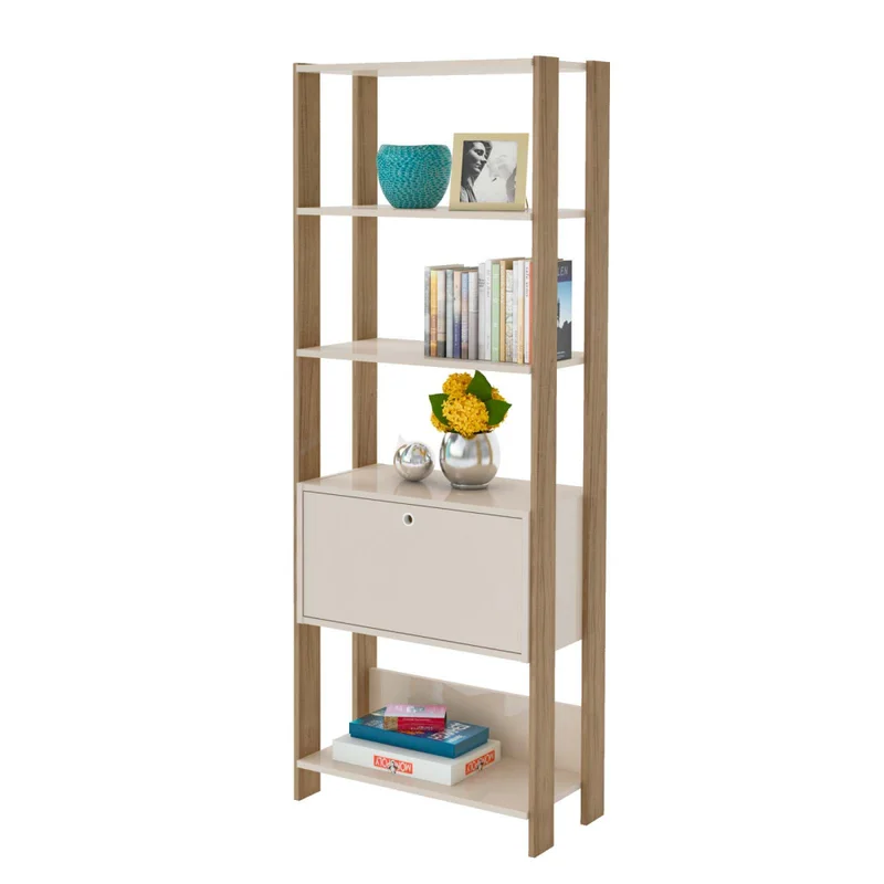 Biblioteca Mdf-y-mdp Match en Beige - Bibliotecas, Uruguay | Divino, vista 5