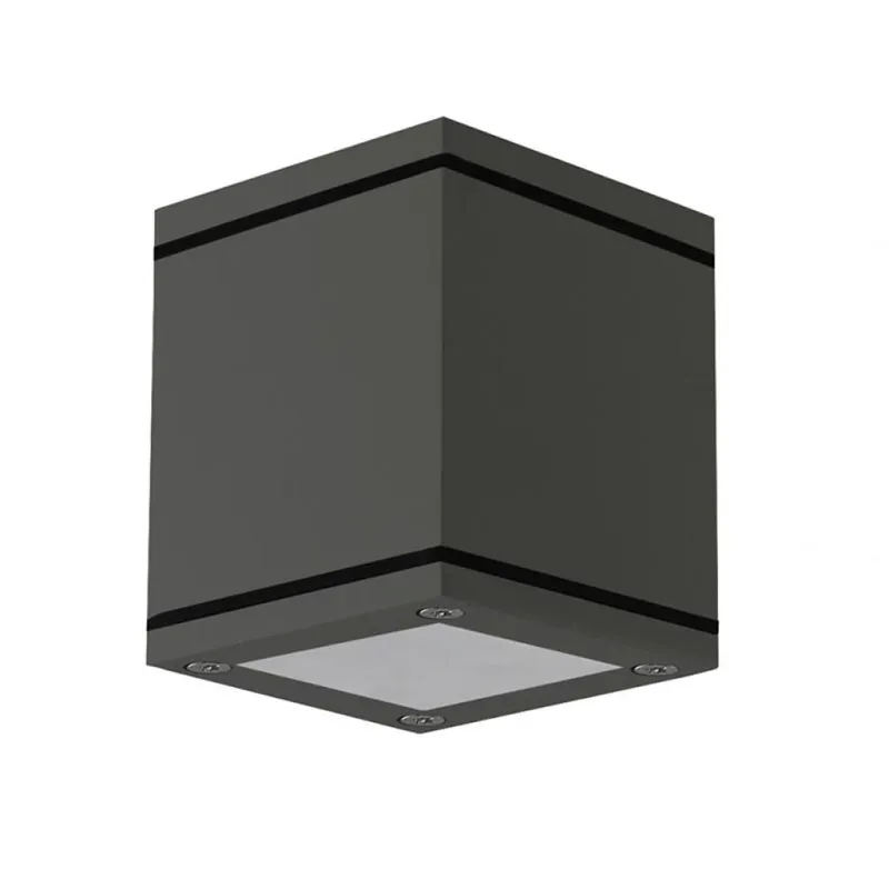 Luminaria de Adosar Big Cubic Downlight en Gris - Lámparas colgantes, Uruguay | Serlux