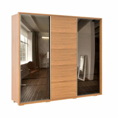 Ropero puertas corredizas Reflecta 2.7 - Concepto - Marrón en Marrón - Roperos y placares, Uruguay | Rústico Hogar