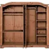 ROPERO 4 PUERTAS MEXICANO CS389 en Marrón - Roperos y placares, Uruguay | Igoa, vista 2 de 2