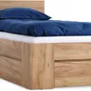 Estructura cama LIMFJORDEN 90x190 2 cajones roble natural - Dormitorio, Uruguay | JYSK, vista 2 de 4