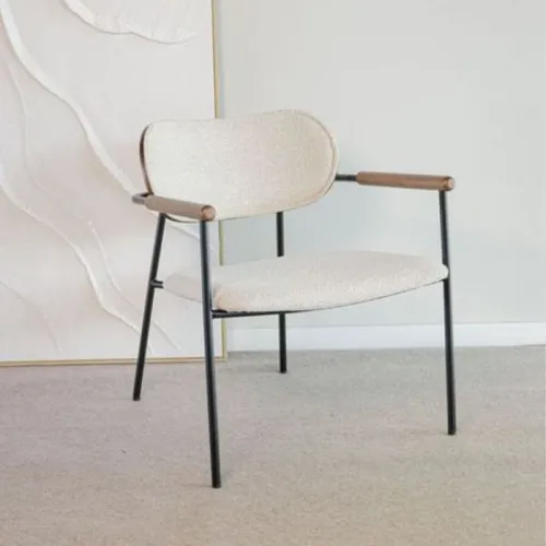 Butaca Francesco / Beige en Beige - Butacas, banquetas y puffs, Uruguay | Fabrica Italiana