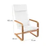 Promo 2 Sillones Flex - Natural en Blanco - Butacas, banquetas y puffs, Uruguay | La Cueva Muebles, vista 3 de 3