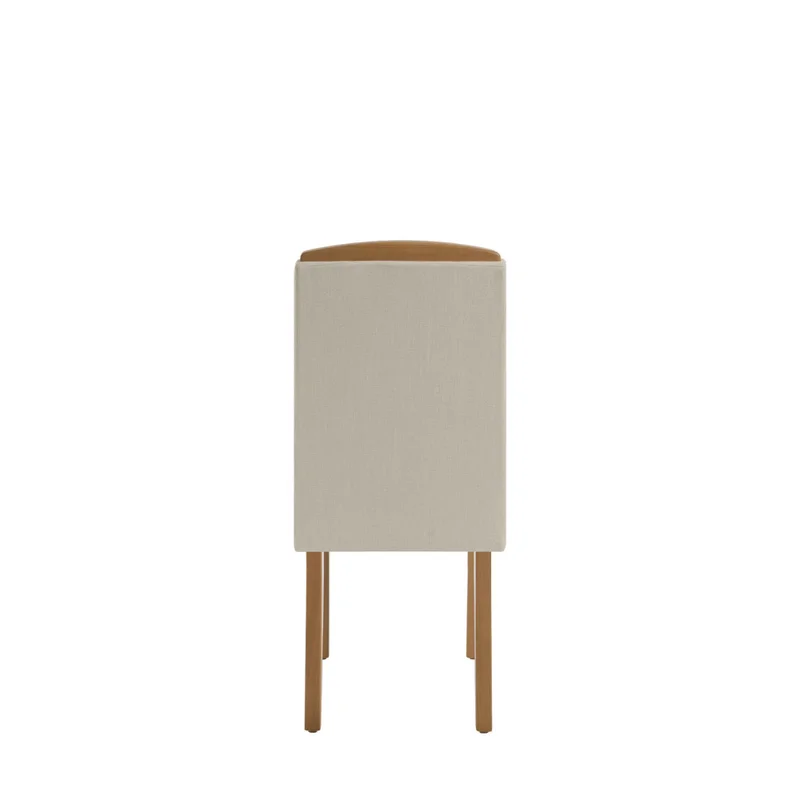 Silla De Comedor Madera Natural-beige Daisy en Beige - Sillas, Uruguay | Divino, vista 4