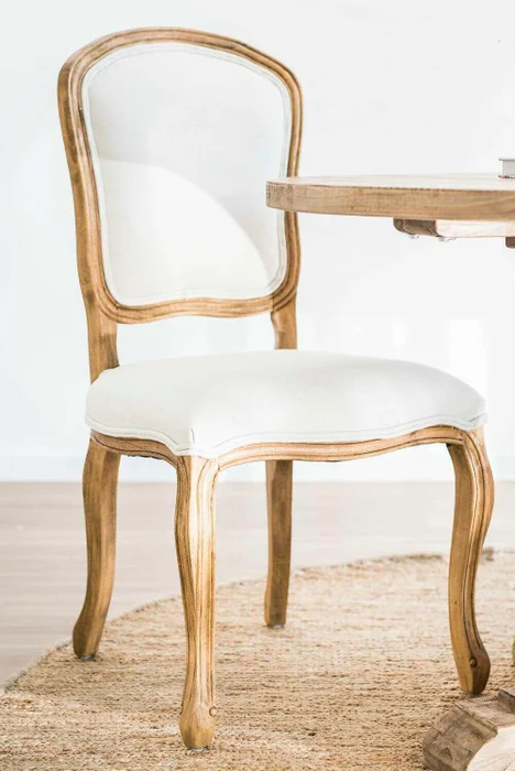 SILLA MONACO - NATURAL en Blanco - Sillas, Uruguay | La Iberica