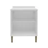 Bajo Mesada 2 Puertas Mdf Tiradores Metalicos en Blanco - Butacas, banquetas y puffs, Uruguay | Soy Hogar, vista 6 de 6