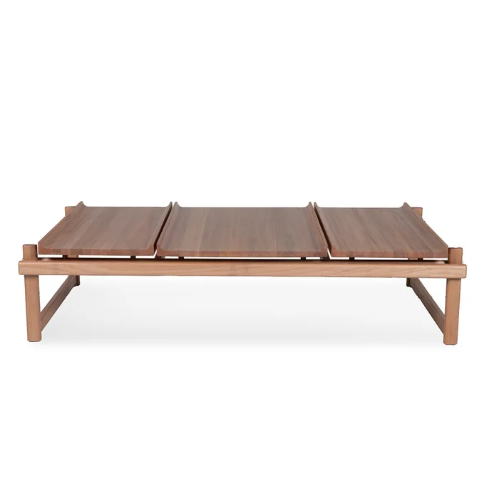 Mesa de Centro Natsu - Madera Natural en Beige, Uruguay | NYR, vista 2
