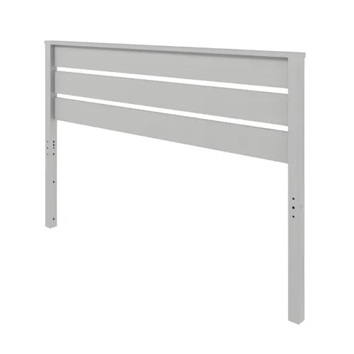 Respaldo 2 Plazas Madera maciza - Funcional - Gris en Gris - Respaldos de cama, Uruguay | Rústico Hogar