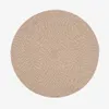 Alfombra Rodhe Ø 150 cm - beige en Beige - Textiles, Uruguay | Kavehome, vista 1 de 4