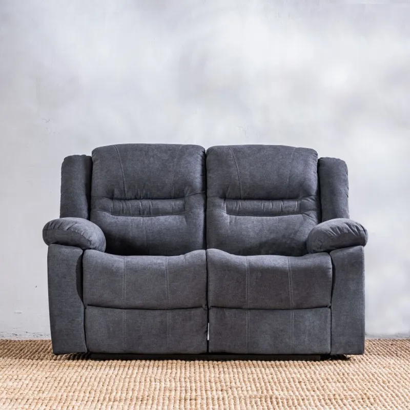Sillón Reclinable Renno 2 Cuerpos Gris en Gris - Sillones y sofás, Uruguay | Aihaus