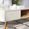 Mesa De Living Mesa Ratona Living Comedor Minimalista en FREIJO OFF WHITE - Mesas de living, Uruguay | Soy Hogar, vista 2 de 14