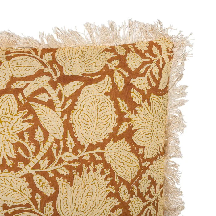 Almohadon Algodon Marron Helene 30*50 Tostado en TOSTADO - Textiles, Uruguay | Divino, vista 2