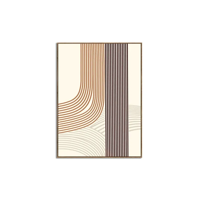CUADRO CANVAS 30x40cm MARCO LINEAS 2 - Decoración de pared, Uruguay | Koz