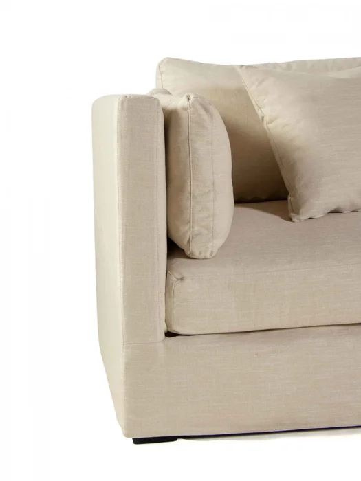 SOFA LESTAT 3 PLAZAS HL LINEN 206X96X84H CM - Sillones y sofás, Uruguay | Vinibel, vista 3