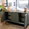 Aparador Trendy Verde (Pie Dorado) 160 cm - Aparadores y recibidores, Uruguay | Berna home, vista 3 de 8