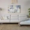 Sofá con Chaise MARIUS Beige en Beige - Sillones y sofás, Uruguay | Finkel, vista 1 de 5