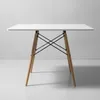 Mesa Cuadrada Modelo Eames - Color Blanca en Blanco - Mesas de comedor, Uruguay | Champagne Home, vista 4 de 4
