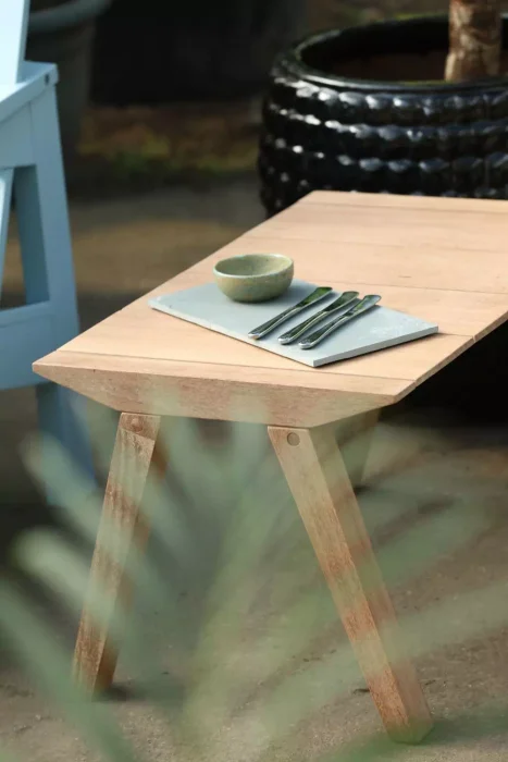 Mesa auxiliar Diamantina en Madera natural - Mesas de arrimo, Uruguay | Balcony, vista 7