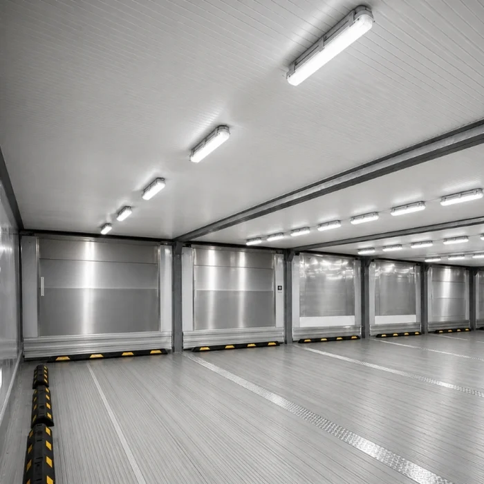 Tubo LED Estanco LEDVANCE 60CM 15W 4000K IP65 en Blanco - Lámparas colgantes, Uruguay | Serlux, vista 3