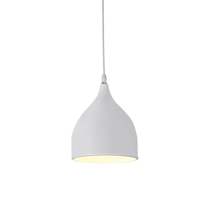 Lámpara Colgante Belmont Blanco en Blanco - Lámparas colgantes, Uruguay | Serlux