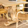 MESA COMEDOR DE OLMO ISABEL - 1.60 X 0.90 MTS en Madera natural - Mesas de comedor, Uruguay | La Iberica, vista 10 de 25