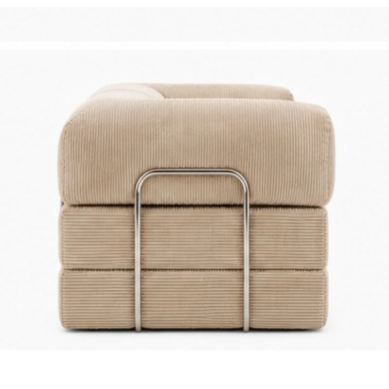 Sillón Cama Teddy - Beige en Beige - Sillones y sofás, Uruguay | Samic, vista 4