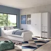 Ropero 3 Puertas Madera Maciza - Línea Versátil en Blanco - Roperos y placares, Uruguay | Ecowood, vista 3 de 4