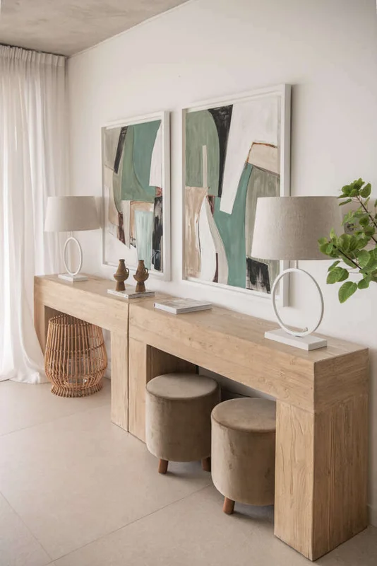 MESA DE ARRIMO / CONSOLA TAURET - 1.42 MTS en Madera natural - Bibliotecas, Uruguay | La Iberica, vista 26