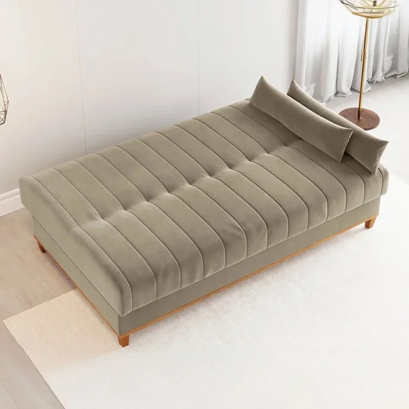 Sofa Cama Juego De Living Sillon Reclinable Terciopelo en Gris - Sillones y sofás, Uruguay | Soy Hogar, vista 3