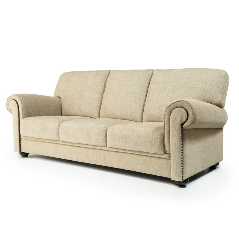 Sofá Gentleman - Tela Aquaclean - 3 cuerpos - A fabricar en Patrón - Sillones y sofás, Uruguay | NYR