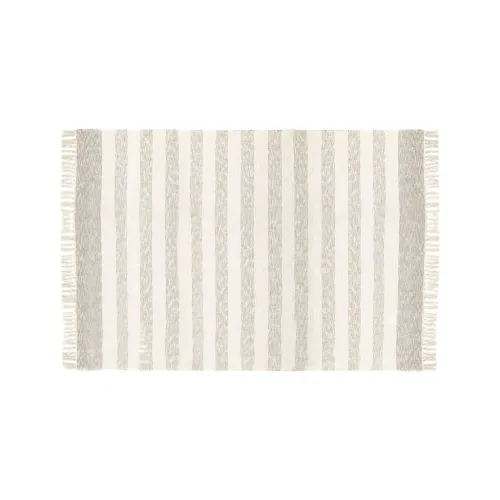 ALFOMBRA CON FLECOS AZUL/GRIS 122x178CM en Azul - Textiles, Uruguay | Koz