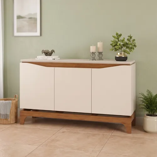 Aparador Nice - Moderna Hogar en Off-white - Muebles para TV, Uruguay | Moderna Hogar