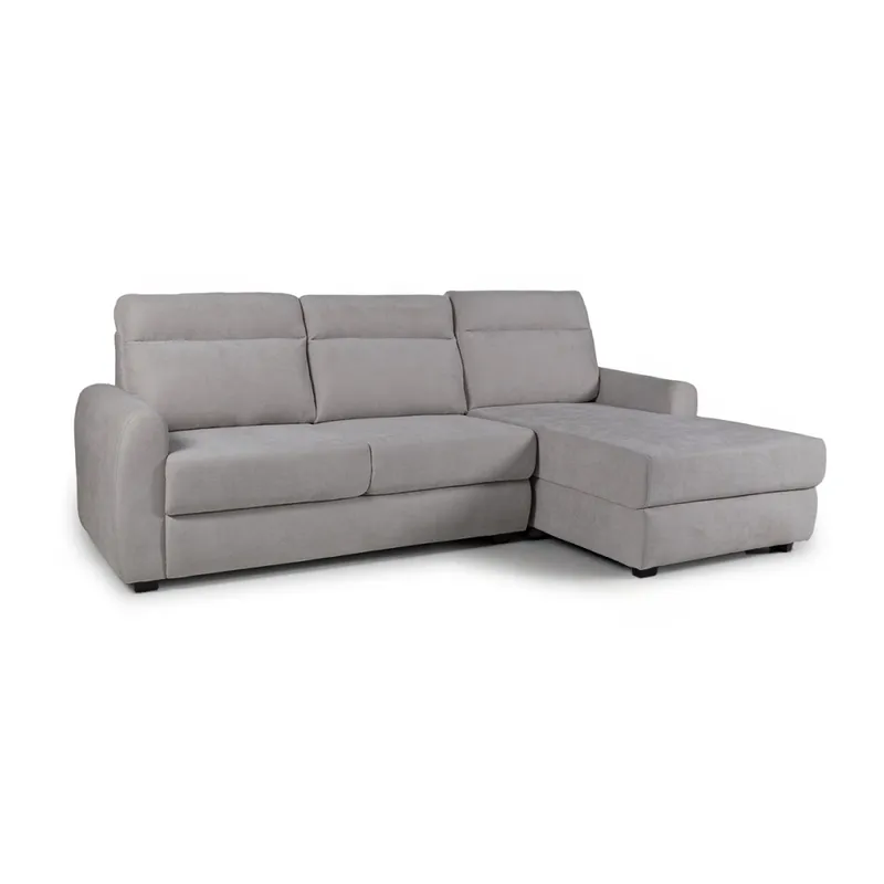 Rinconera Elyon - Tela Microfibra - Chaise derecho - 9249 (Tostado) en Beige - Sillones y sofás, Uruguay | NYR